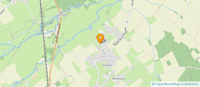 localisation de l'entreprise M D I FRANCE MULTI DIAG IMMOBILIER  SAINT-LOUP-DE-VARENNES