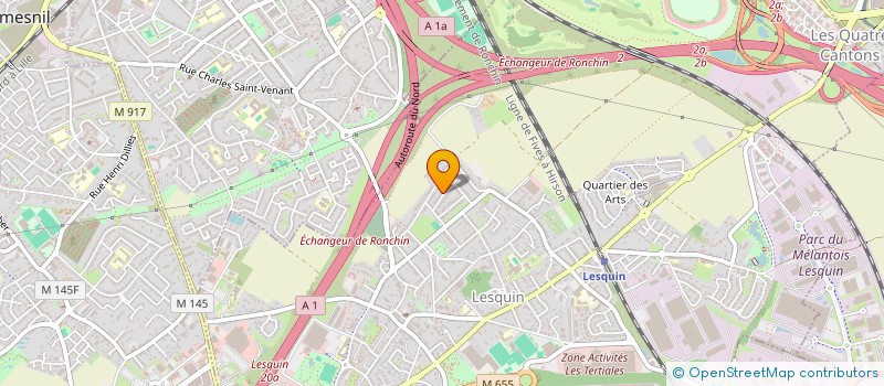 localisation de l'entreprise M&D IMMO à LESQUIN