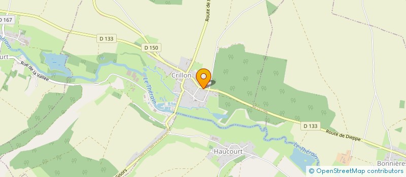 localisation de l'entreprise M.D. IMMOBILIER  CRILLON