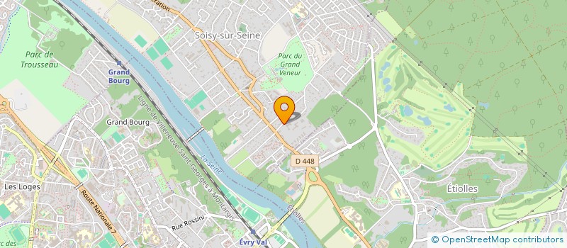 localisation de l'entreprise M.D LES MEILLOTTES à SOISY-SUR-SEINE