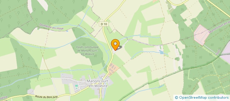 localisation de l'entreprise M D M A  MANONCOURT-EN-WOEVRE