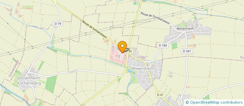 localisation de l'entreprise M D N  WIWERSHEIM