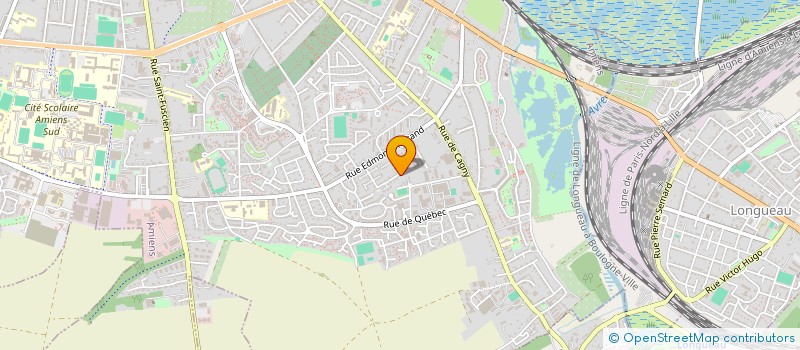 localisation de l'entreprise M D N D à AMIENS