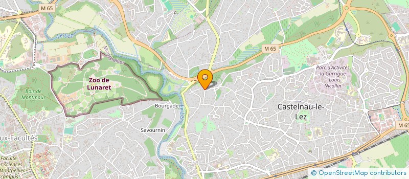 localisation de l'entreprise M.D.O. à CASTELNAU-LE-LEZ