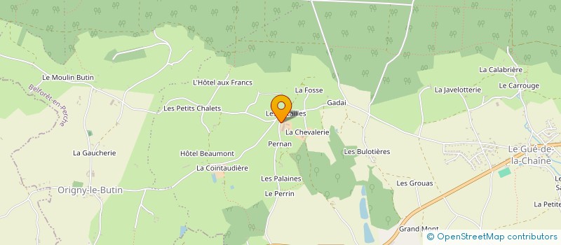 localisation de l'entreprise M D P M à VAL-AU-PERCHE