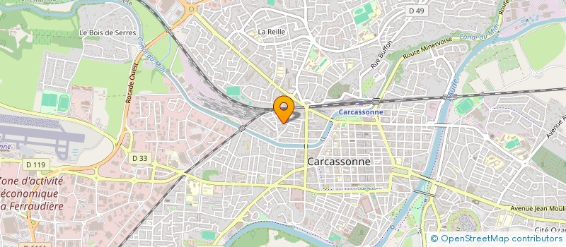 localisation de l'entreprise M.D.P MULTISERVICES à CARCASSONNE