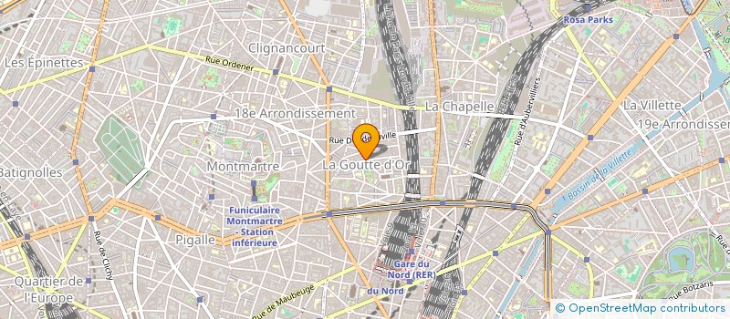 localisation de l'entreprise M D P R  PARIS