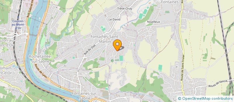 localisation de l'entreprise M.D PARADISKI  FONTAINES-SAINT-MARTIN