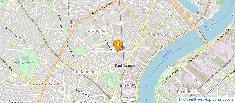 localisation de l'entreprise M.D PARTICIPATIONS  BORDEAUX