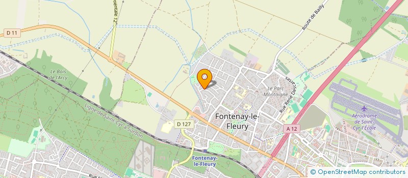 localisation de l'entreprise M&D PARTNERS à FONTENAY-LE-FLEURY