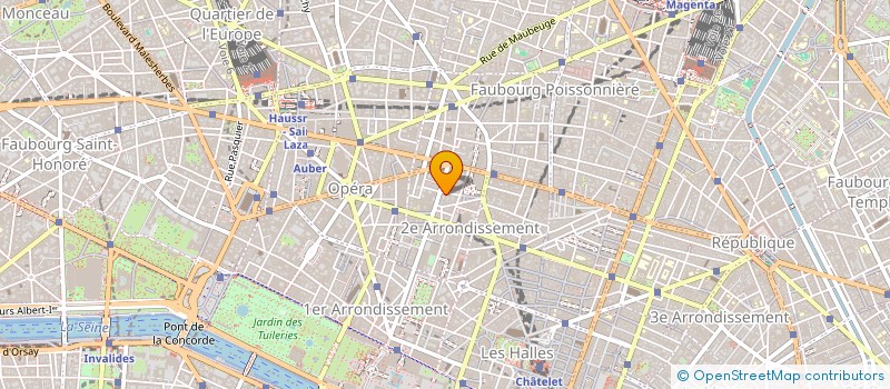 localisation de l'entreprise M D R  PARIS