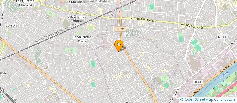 localisation de l'entreprise M D SASU à BEZONS