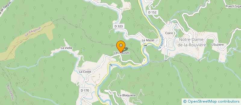 localisation de l'entreprise M&D SMART FACTORY à ST ANDRE DE MAJENCOULES