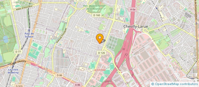 localisation de l'entreprise M DE CANAAN  L'HAY-LES-ROSES