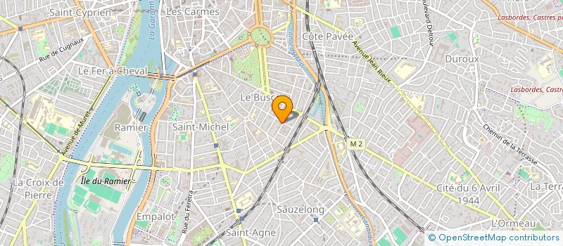 localisation de l'entreprise M DE LOUPIAC à TOULOUSE