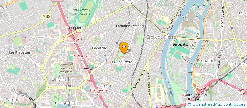 localisation de l'entreprise M DENIS GROUPE  TOULOUSE