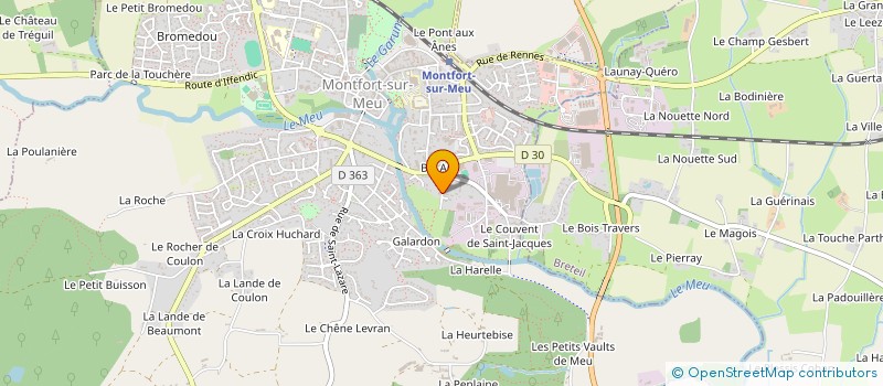 localisation de l'entreprise M.DENOT HOLDING  MONTFORT-SUR-MEU