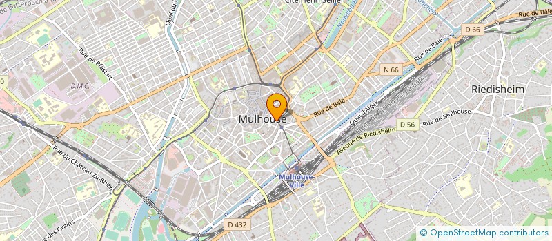 localisation de l'entreprise M. DESIGN  MULHOUSE