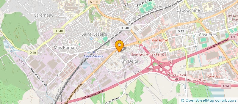 localisation de l'entreprise M'DESIGN CUISINES BAINS RANGEMENTS à MONTPELLIER