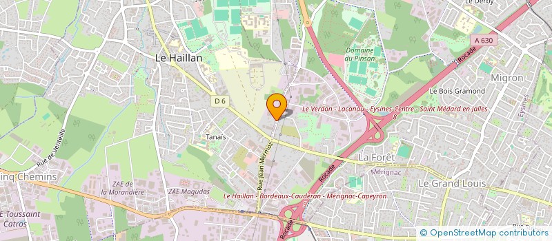 localisation de l'entreprise M. DESIREE  LE HAILLAN