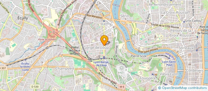 localisation de l'entreprise M DETENTION  LYON