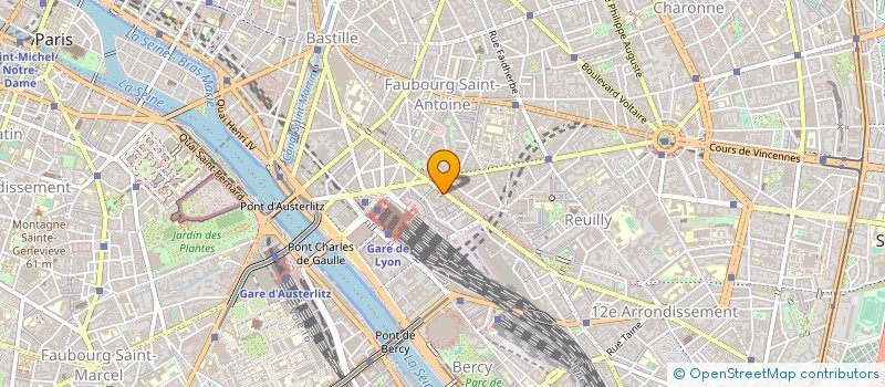 localisation de l'entreprise M DEVELOPPEMENT à PARIS