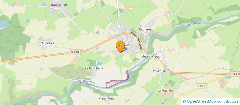 localisation de l'entreprise M DIAGNOSTICS  VAL EN VIGNES