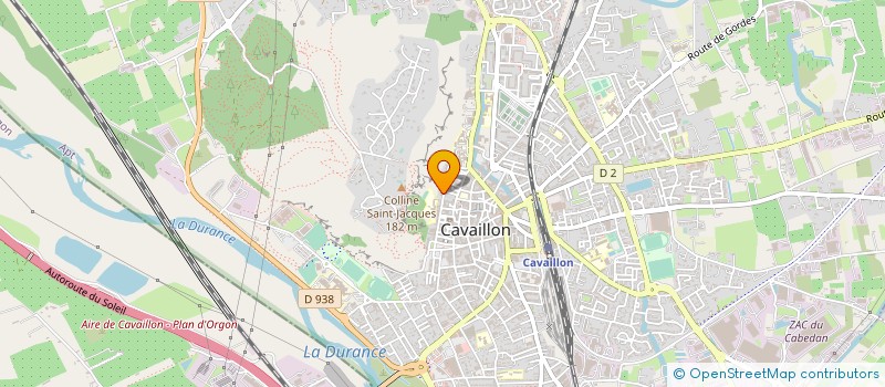 localisation de l'entreprise M DIFFUSION à CAVAILLON