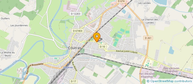 localisation de l'entreprise M.DIME KOSTOV  COUTRAS