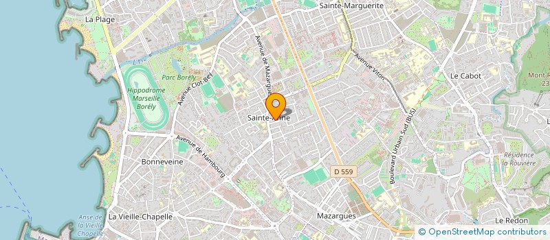 localisation de l'entreprise M-DIS CONSULTING à MARSEILLE