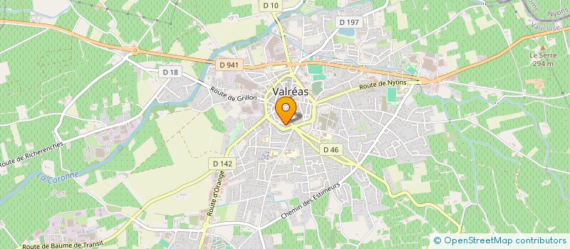 localisation de l'entreprise M DISTRIB à VALREAS