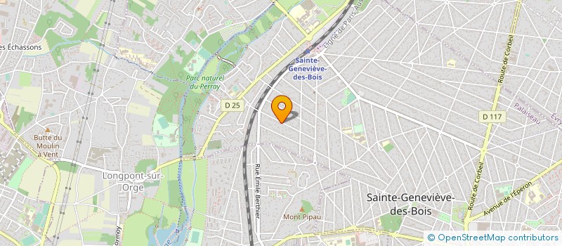 localisation de l'entreprise M.DISTRIBUTION  VILLIERS-SUR-ORGE