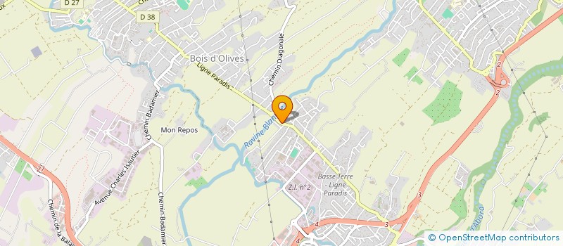 localisation de l'entreprise M DISTRIBUTION SERVICES à SAINT-PIERRE