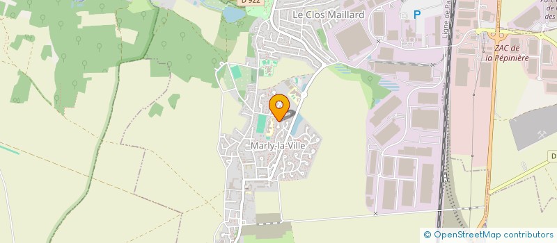 localisation de l'entreprise M-DO.IMMOBILIER  MARLY-LA-VILLE