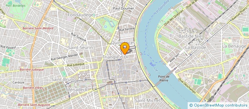 localisation de l'entreprise M. DODO à BORDEAUX