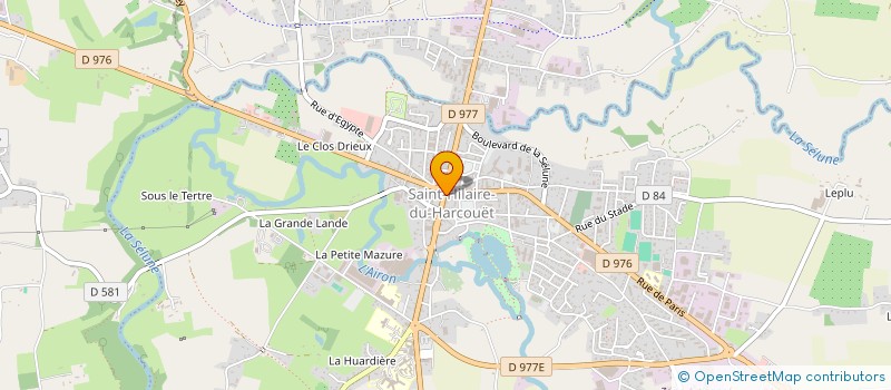 localisation de l'entreprise M & E  SAINT-HILAIRE-DU-HARCOUET