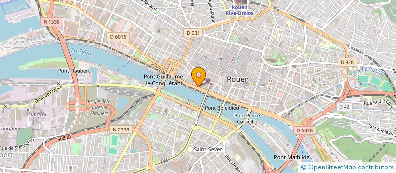 localisation de l'entreprise M.E.A.  ROUEN