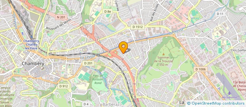 localisation de l'entreprise M.E.A. TASSET  BARBERAZ