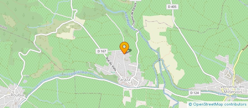 localisation de l'entreprise M.E.B SERVICES  PARAZA