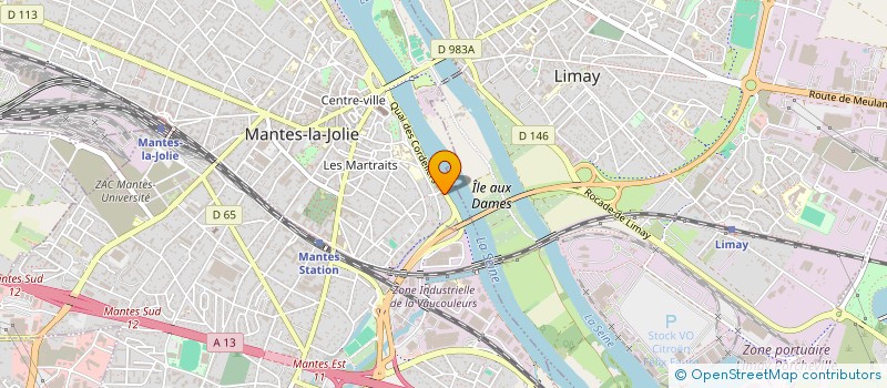 localisation de l'entreprise M E C  MANTES-LA-JOLIE