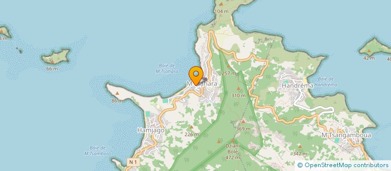 localisation de l'entreprise M.E.C PRO SARL MAYOTTE ETUDE CONCEPTION PROFESSIONNEL à MTSAMBORO