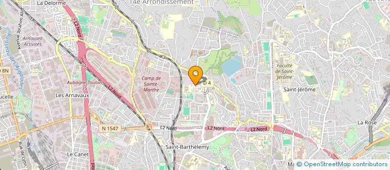 localisation de l'entreprise M.E CELIK à MARSEILLE