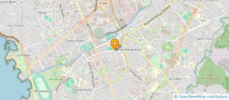 localisation de l'entreprise M E F à MARSEILLE