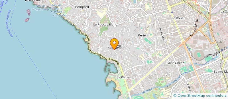localisation de l'entreprise M.E.G à MARSEILLE