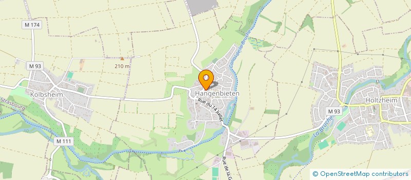 localisation de l'entreprise M&E HORIZON  HANGENBIETEN