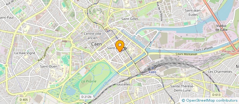 localisation de l'entreprise M E I à CAEN