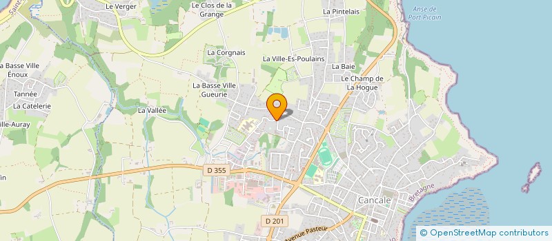 localisation de l'entreprise M&E IMMO SUD  CANCALE