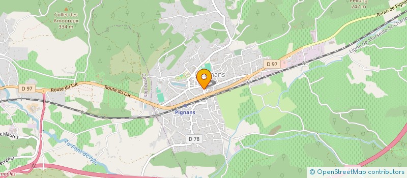 localisation de l'entreprise M.E.L DIFFUSION à PIGNANS