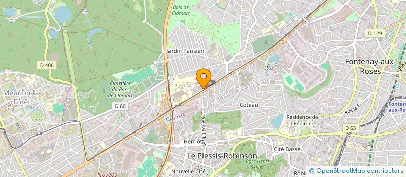 localisation de l'entreprise M E L V I N à CLAMART