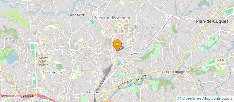 localisation de l'entreprise M.E.N à MARSEILLE